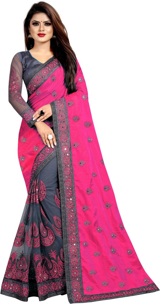 Buy SMC Printed Daily Wear Pure Cotton White Sarees Online @ Best Price In  India | Flipkart.com