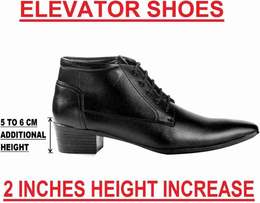 BXXY Height Increasing Shoes Casuals For Men Buy Black Color