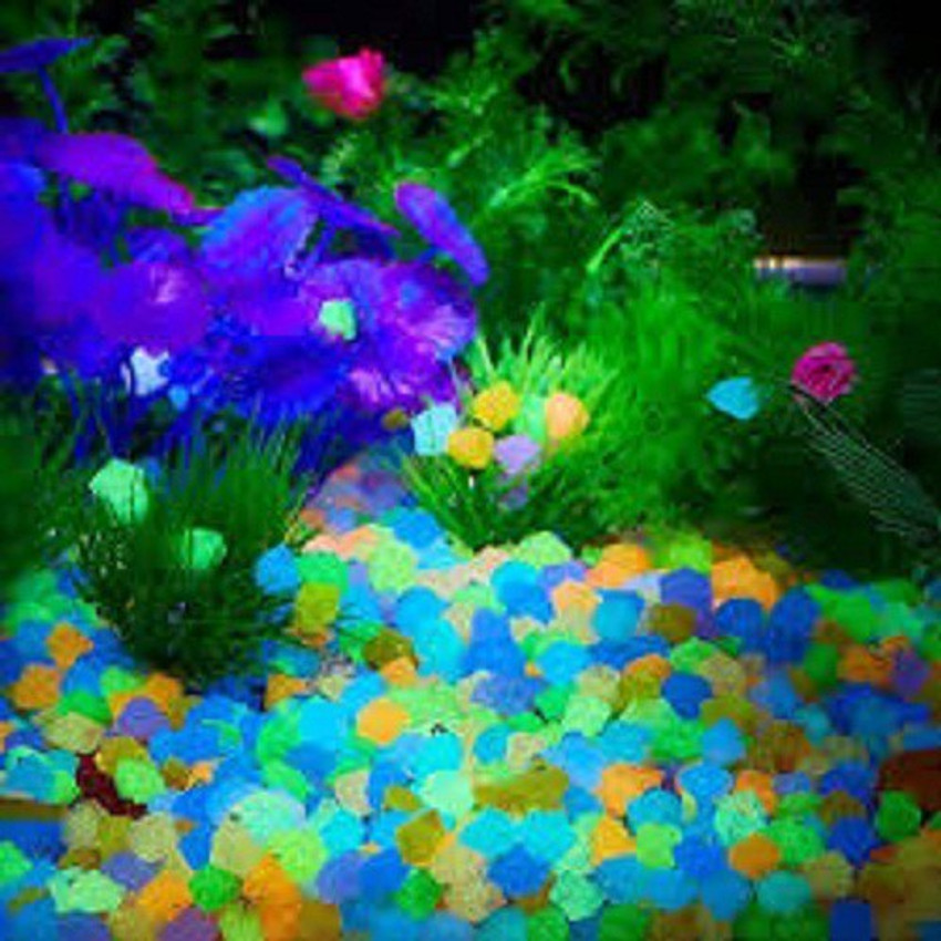 Hanu Multi colored Aquarium Stones Fish Tank Rocks Natural River Gravel Polished Decorative Colorful Landscaping Pebbles River Rock Unplanted Substrate Multicolor 1 kg 024 Polished Asymmetrical Sandst...