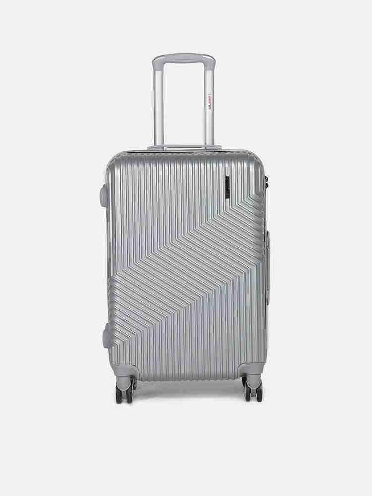 Wildcraft Epsilon Cabin Suitcase 8 Wheels 20 inch Dk Silver