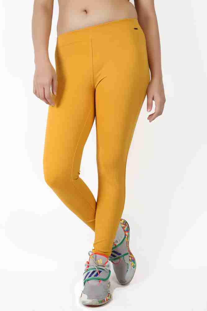 ANTIQUE SPORTS Solid Women Yellow Track Pants Buy ANTIQUE SPORTS