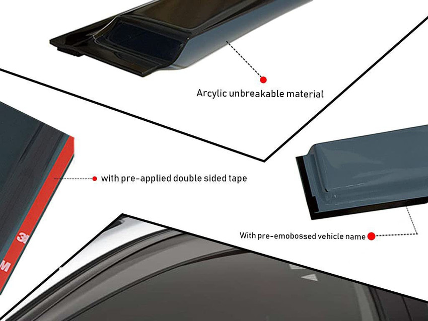 AUTO ZIGMO For Front Wind Deflector Price in India Buy AUTO