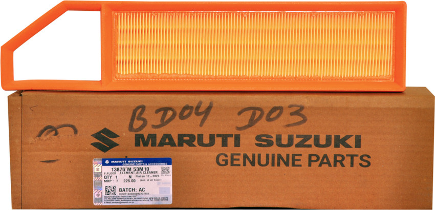 Alto 800 discount air filter box