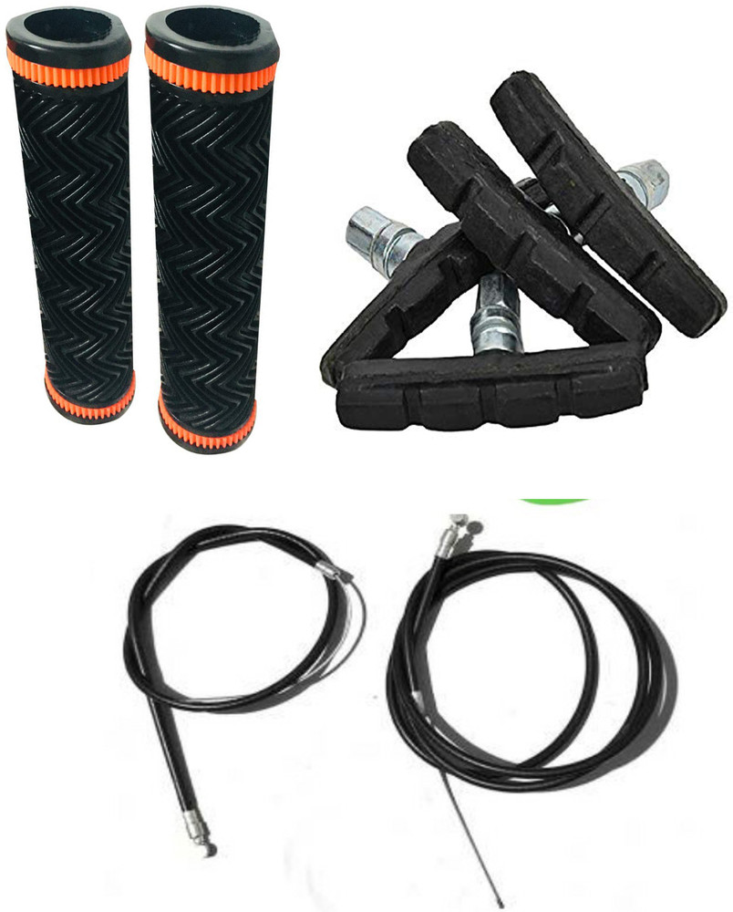 Orange bicycle grips 2025