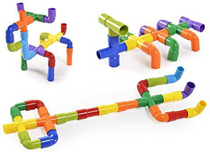 Plastic pipe sale building toys