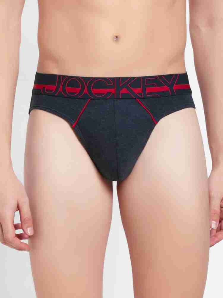 Buy Jockey US17 Men's Super Combed Cotton Rib Solid Brief with