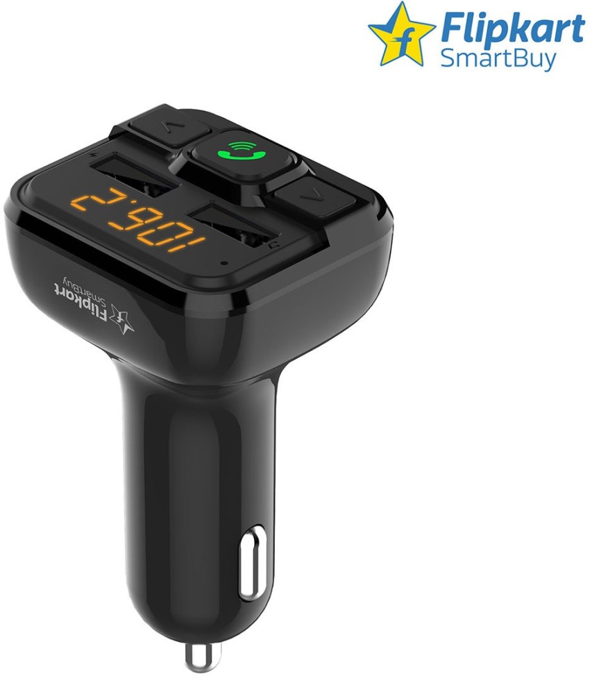 Flipkart SmartBuy v4.2 Car Bluetooth Device with Car Charger, FM Transmitter  Price in India - Buy Flipkart SmartBuy v4.2 Car Bluetooth Device with Car  Charger, FM Transmitter Online at