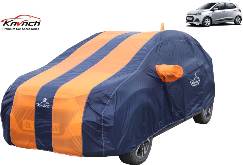 Kavach Car Cover For Hyundai Grand i10 Nios (With Mirror Pockets) Price in  India - Buy Kavach Car Cover For Hyundai Grand i10 Nios (With Mirror  Pockets) online at