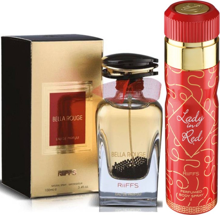 RiiFFS Bella Rouge Perfume & Lady In Red Deo AQD Price in India - Buy  RiiFFS Bella Rouge Perfume & Lady In Red Deo AQD online at