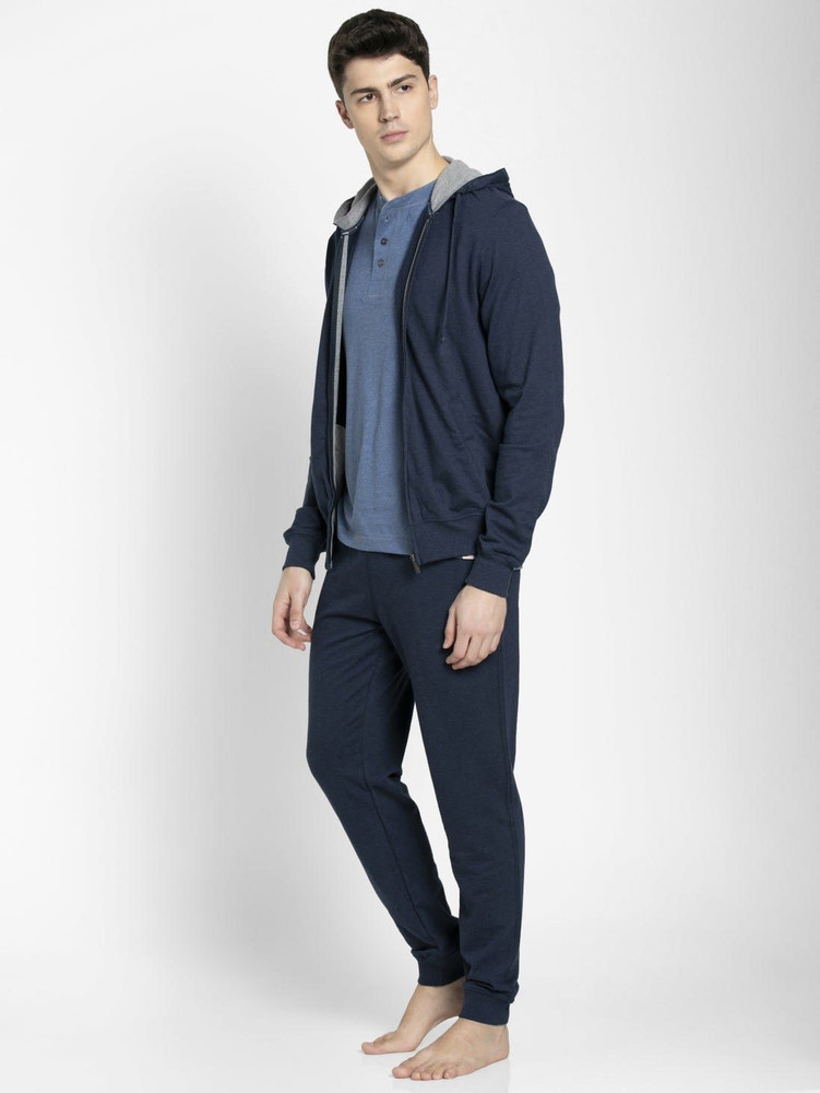 JOCKEY Full Sleeve Solid Men Jacket - Buy Ink Blue Melange JOCKEY Full  Sleeve Solid Men Jacket Online at Best Prices in India | Flipkart.com