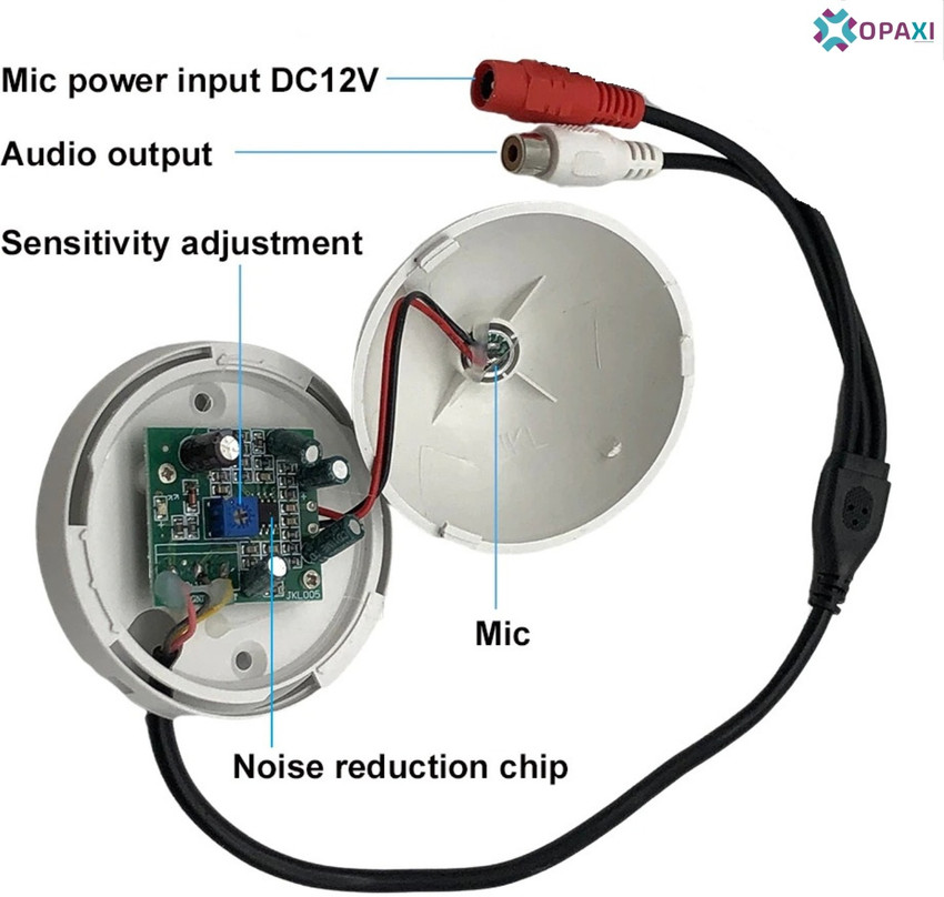 Hikvision external microphone 2025