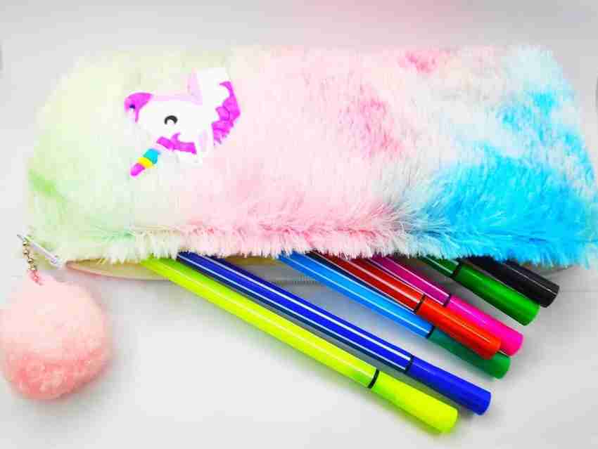 Furry pencil case store
