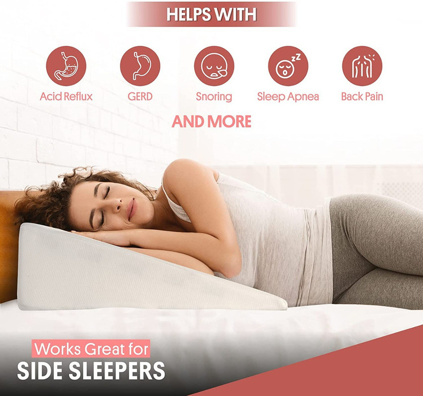 Superfine Multipurpose Bed Wedge Pillow for Sleeping ACID Reflux