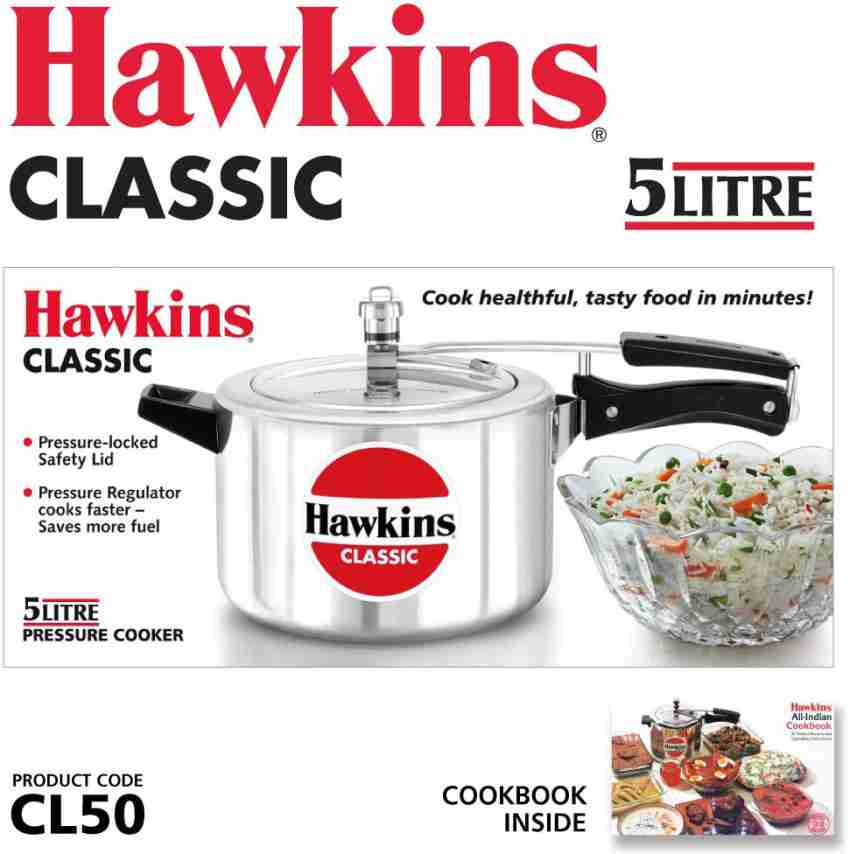 Hawkins Classic CL50 5 L Pressure Cooker Price in India Buy