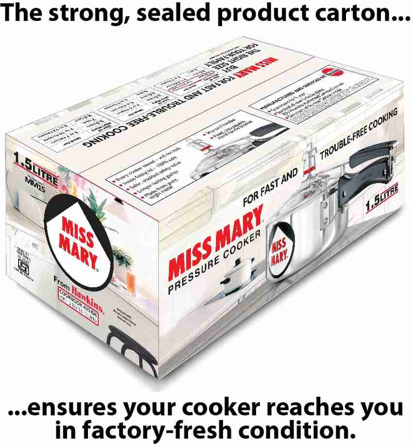 Miss mary pressure cooker 1.5 ltr deals