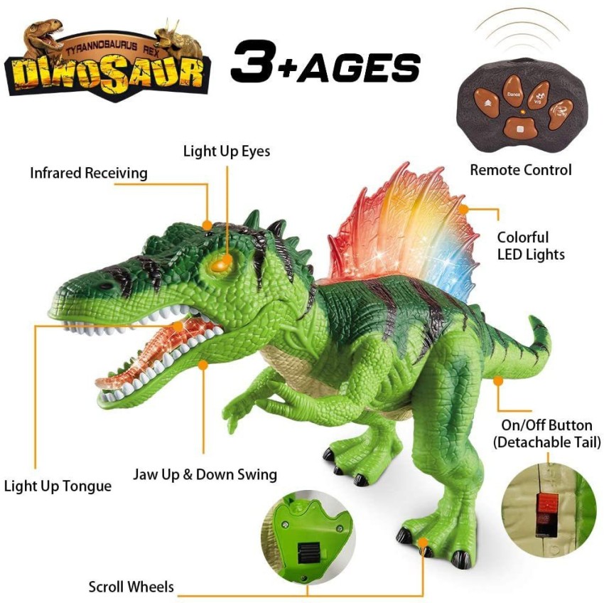  Remote Control Dinosaur Toys Kids - Jurassic