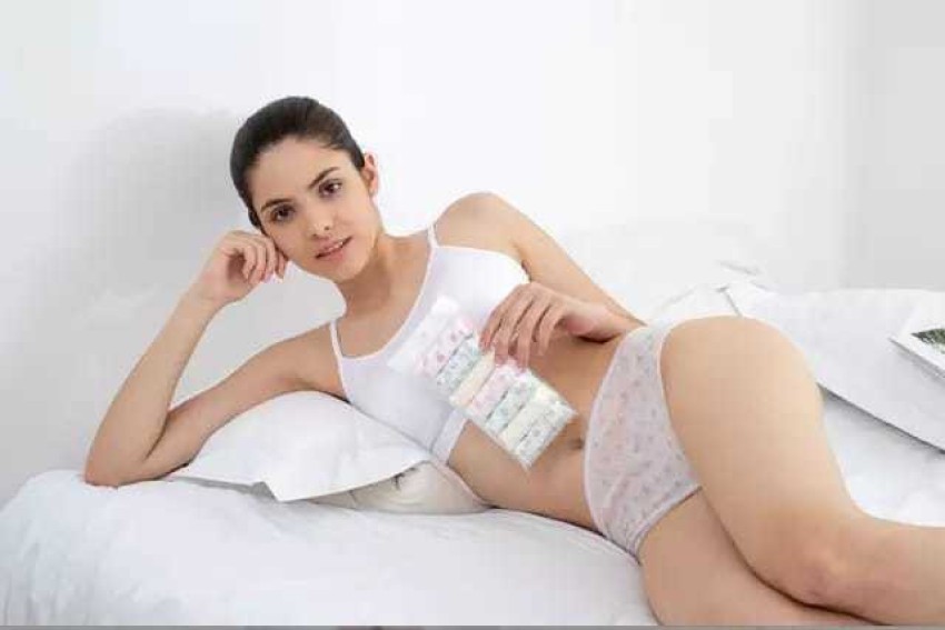 Disposable cotton bra one-size for spa massage travel hospital 5pcs