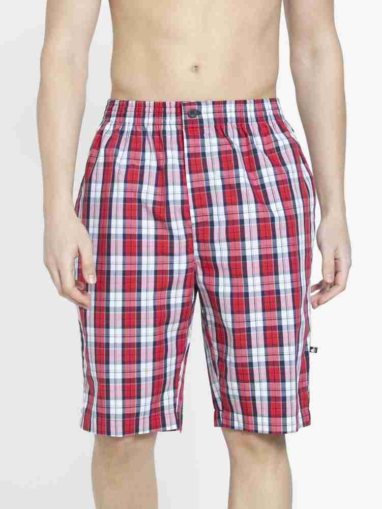 Jockey shop checked shorts