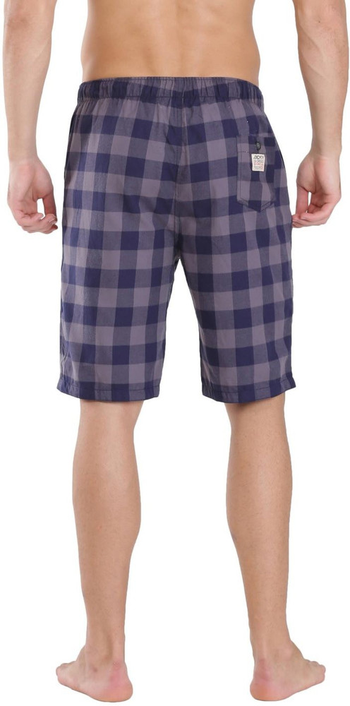 JOCKEY Checkered Men Blue Regular Shorts Buy Navy Checks