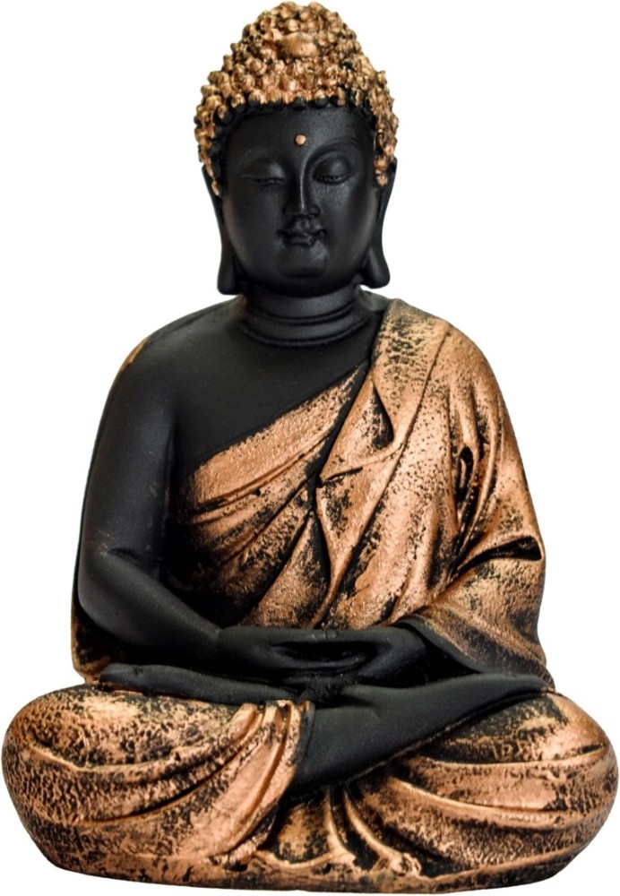 Shilp Saga Meditating Lord Buddha Statue Decorative Showpiece Decorative  Showpiece Decorative Showpiece - 23 cm