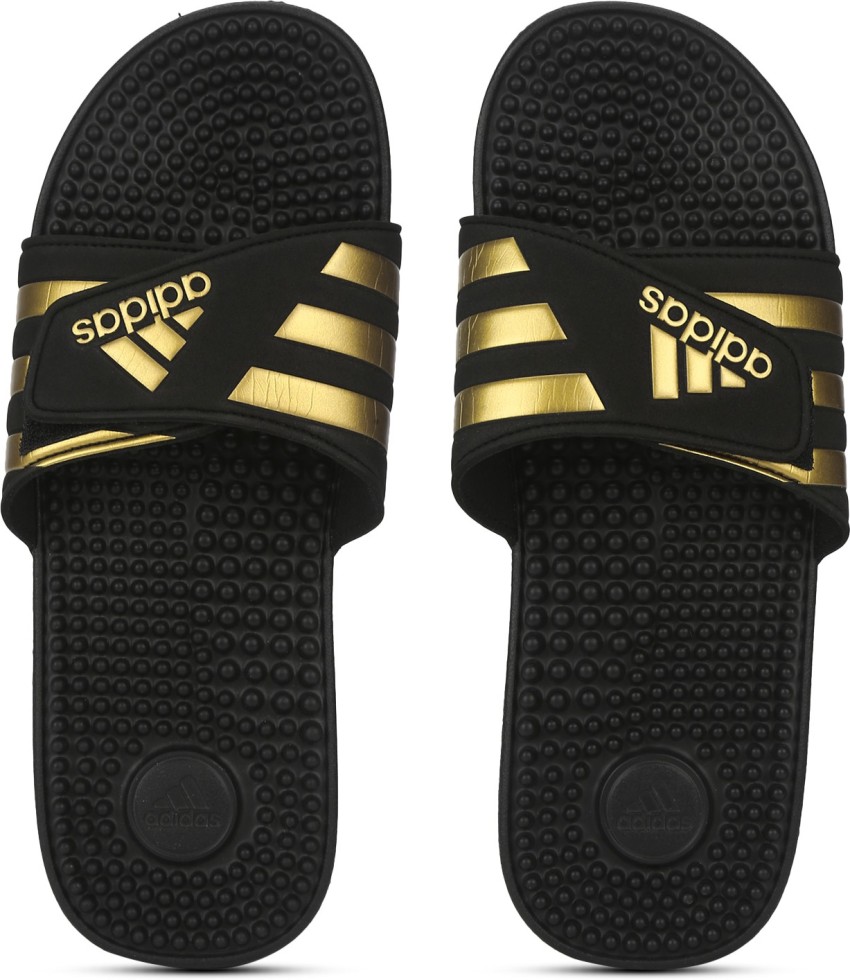 Adidas discount slides gold