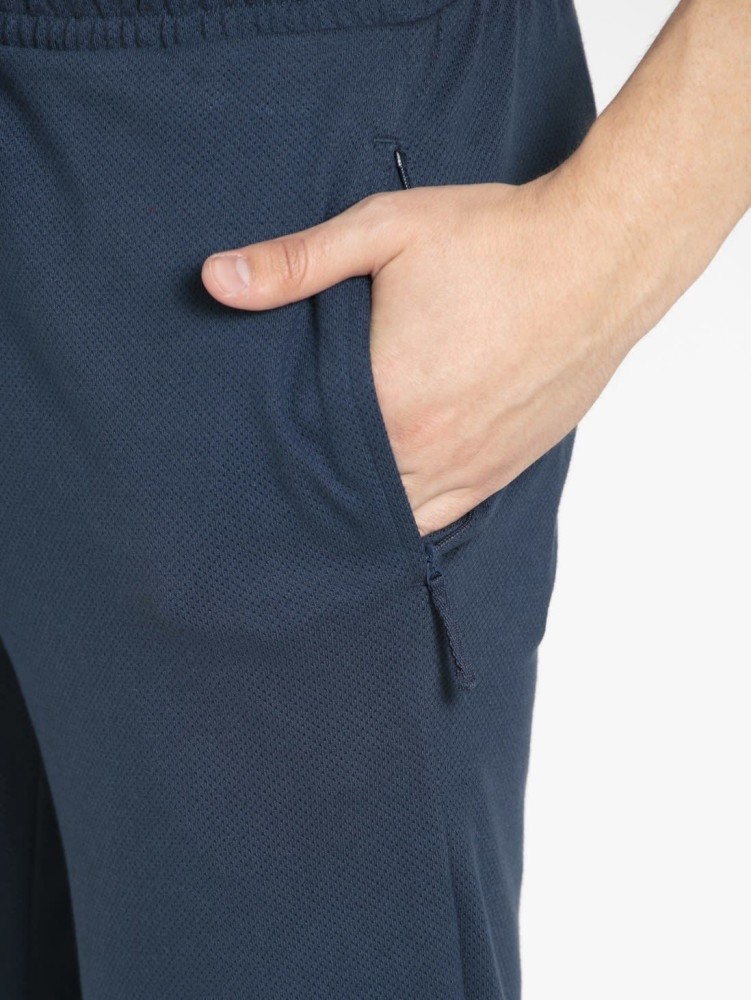 Jockey Slim Fit Track Pant for Men with Zipper Pocket-AM42BLK