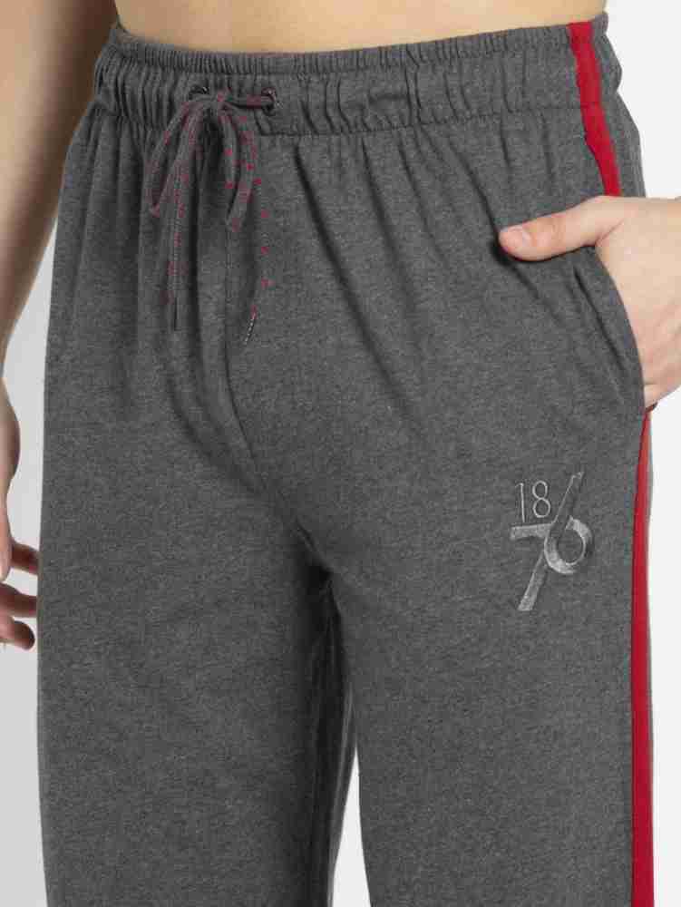 JOCKEY 9508 Solid Men Grey Track Pants - Buy JOCKEY 9508 Solid Men