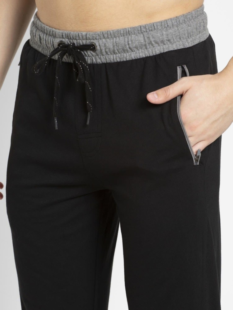 Jockey Men's Cotton Track Pants (9508_BLACK Black XL): Buy Online at Best  Price in UAE - Amazon.ae
