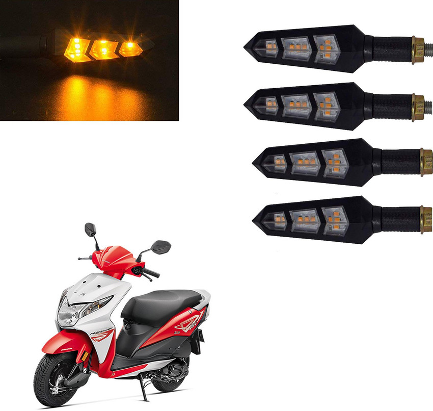 Vagary Front Rear LED Indicator Light for Honda Dio Price in India Buy Vagary Front Rear LED Indicator Light for Honda Dio online at Flipkart