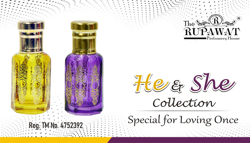 The Rupawat perfumery house Gulab And Chandan Attar Combo Pack
