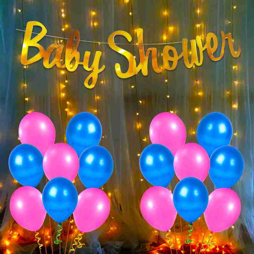 CASTLEPARTY Baby Shower Decorations Material Set 42Pcs Banner
