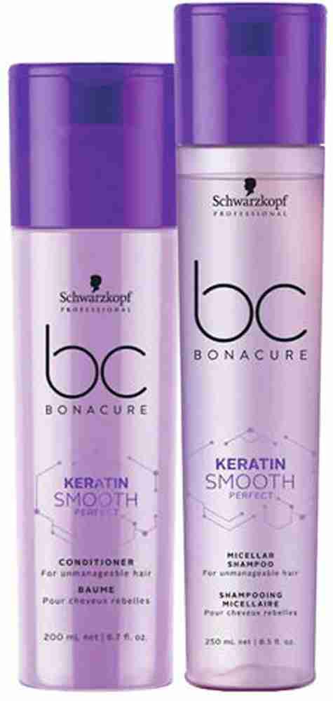 Schwarzkopf Professional Bonacure Keratin Smooth Perfect Micellar Shampoo  250ml-Schwarzkopf Professional Keratin Smooth Perfect Shampoo  250ml-Schwarzkopf -900.00-Hair & Care-Shampoo-Shampoo