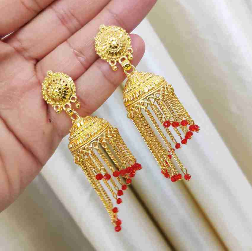 Latest butta hot sale earrings gold