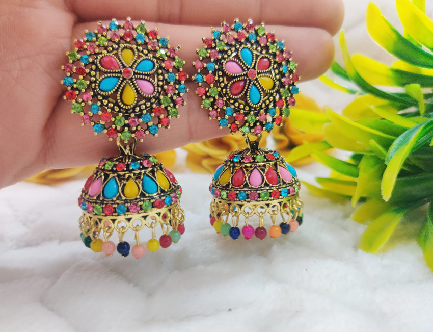 Flipkart Buy DesiCrafts Stylish Party Wear Jhumkas Latest