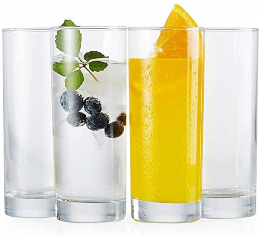 PRO99S (Pack of 6) Premium Juice Glasses Set, Drinking Water Glasses  Crystal and Stylish Latest Design Highball Glasses for Juice, Water and  Cocktails Glass Set Water/Juice Glass Price in India - Buy