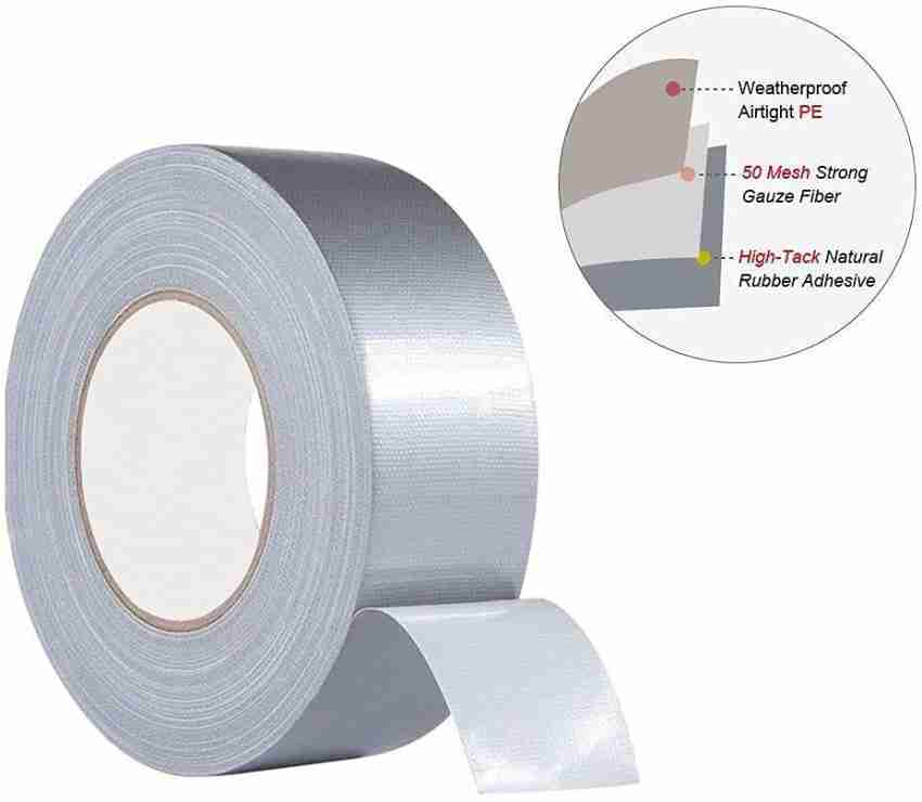 Breewell Duct Tape Heavy Duty Waterproof No Residue Tearable Duct