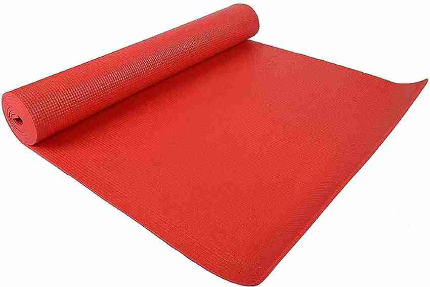 XTROKE Yoga Mat for Comfort Anti Skid Surface Mat And aerobics Fitness colour red 6mm 6mm mm Yoga Mat Buy XTROKE Yoga Mat for Comfort Anti Skid Surface Mat And aerobics Fitness colour red 6mm 6mm mm