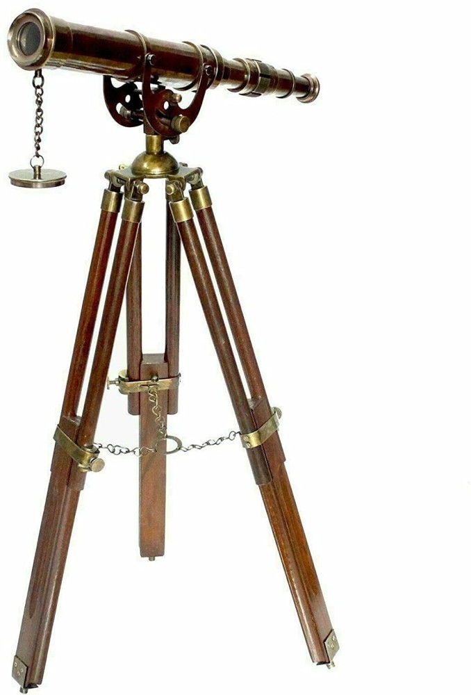 R S ENTERPRISES R S Vintage Brass Telescope Victorian 1915