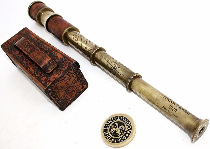 Brass telescope handheld top