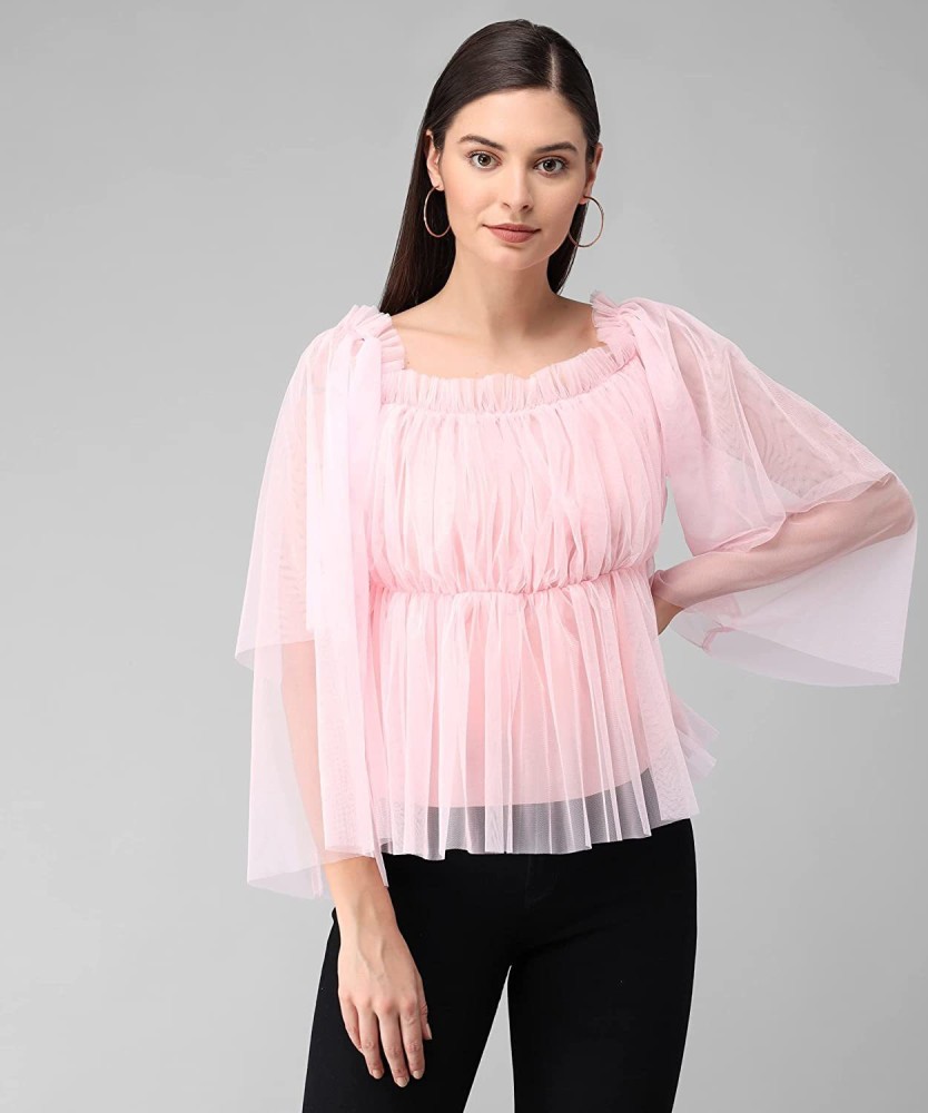 H and 2024 m pink top