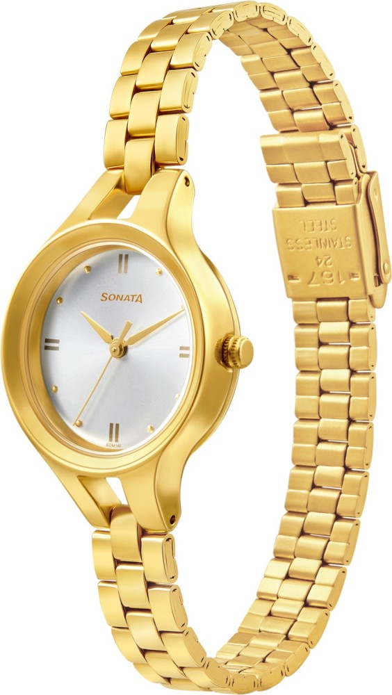 SONATA Gold Edit Gold Edit Analog Watch For Women Buy SONATA