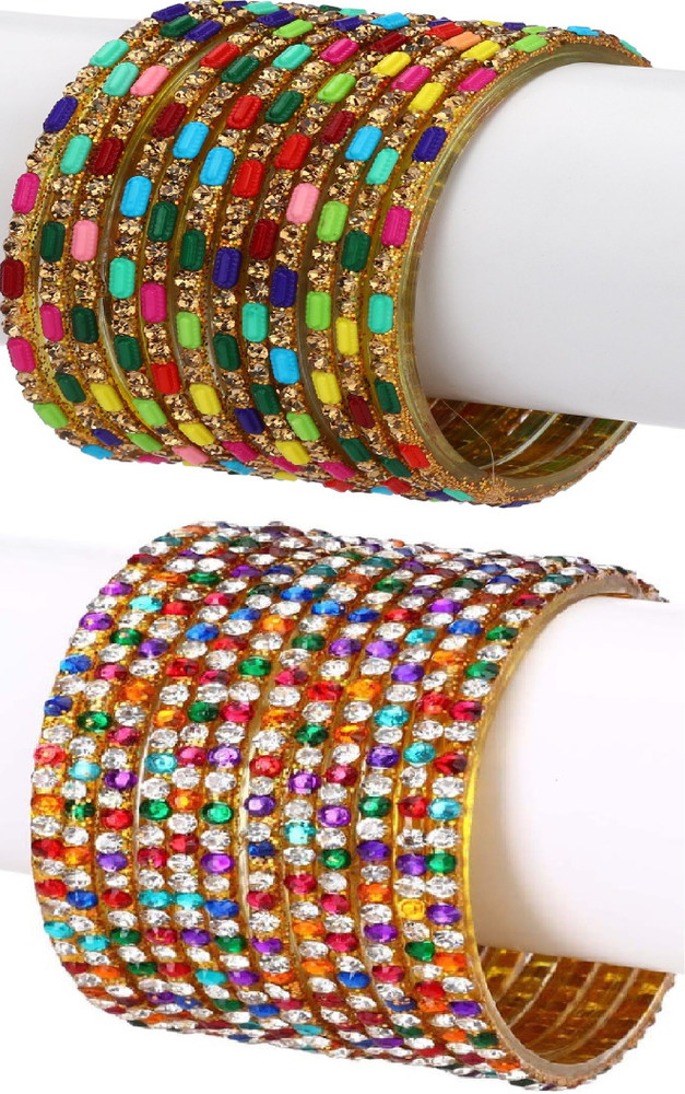 Simple glass bangles on sale