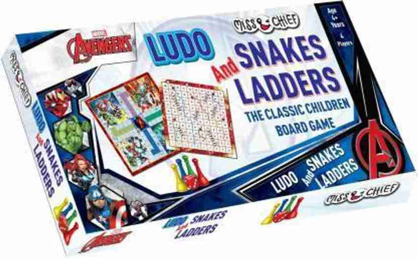 Wooden Snakes and Ladders Game - Classic Children's Board Game - Educa