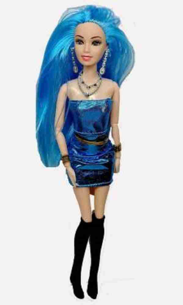 Barbie with pink and blue hair shop