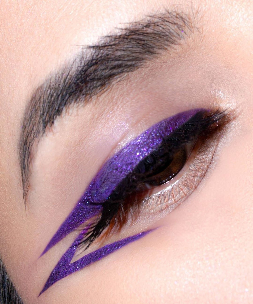 Dark purple deals liquid eyeliner