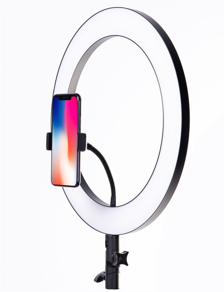 Alchiko New Premium 12 Inch LED Ring Light Compatible With All