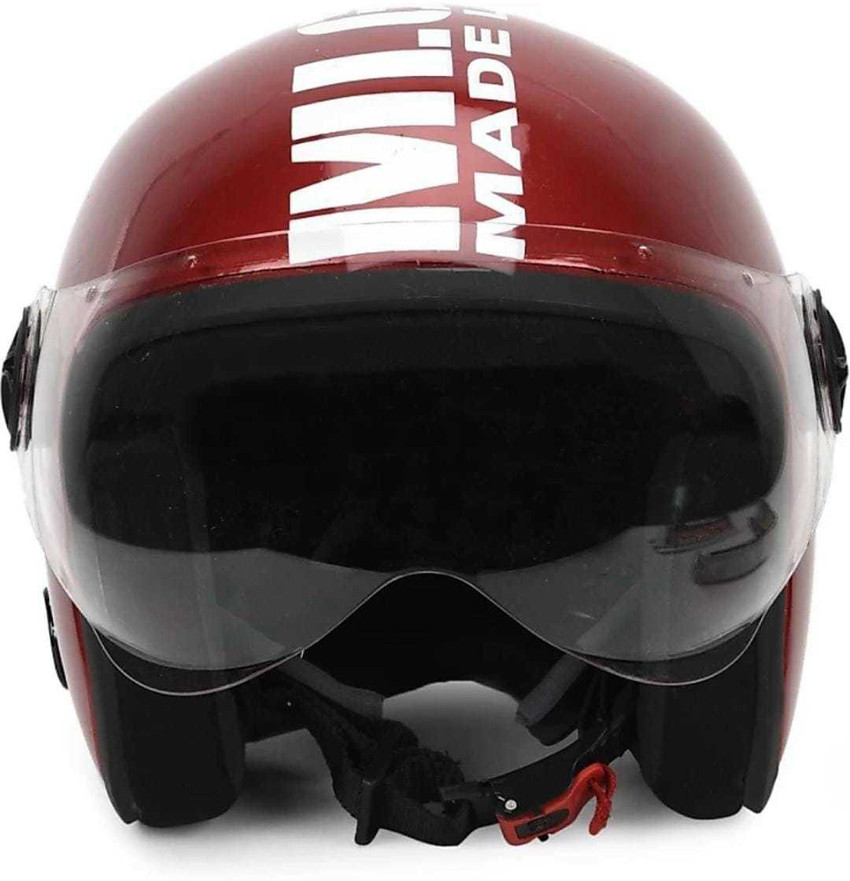 Half helmet lock best sale