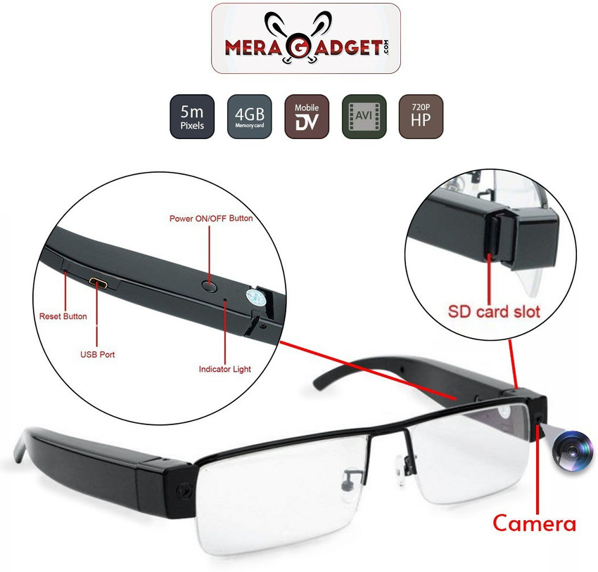 Hidden camera glasses 1080p outlet