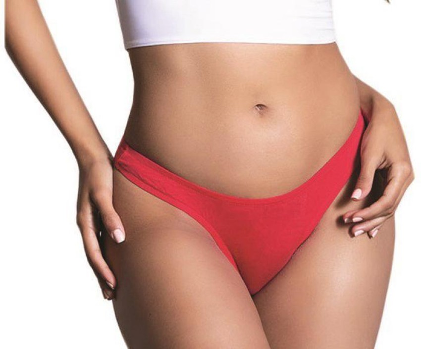 Nimra Fashion Women Thong Red Panty - Buy Red Nimra Fashion Women