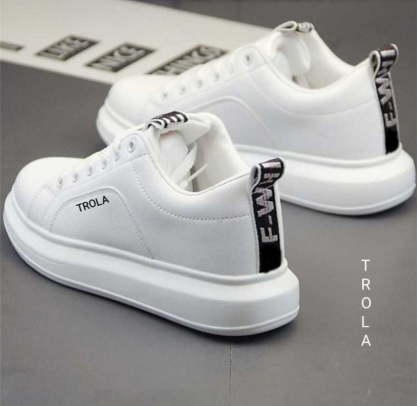 TROLA NEW WHITE STYLISH CASUALS SHOES Sneakers For Men Buy TROLA NEW WHITE STYLISH CASUALS SHOES Sneakers For Men Online at Best Price Shop Online for Footwears in India Flipkart
